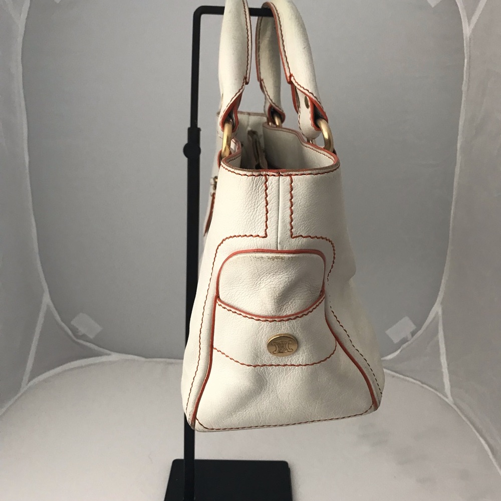 UNAVAILABLE- Celine Boogie CE00/34 White Leather - Picture 4 of 8